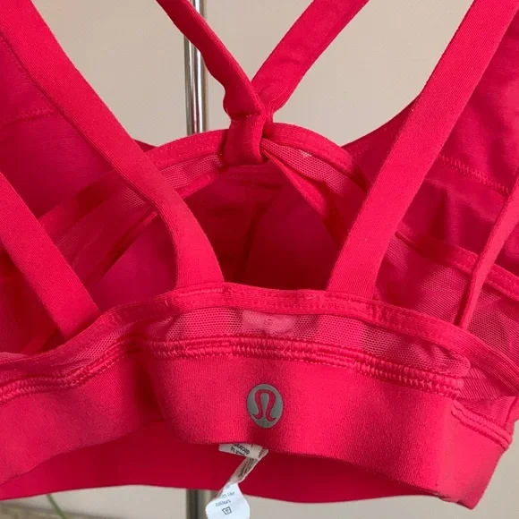 Lululemon Athletica Vibrant Red Sports Bra - Picture 3 of 7
